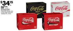 Woolworths Coca-Cola Classic, Diet or Zero Sugar Soft Drink Varieties offer
