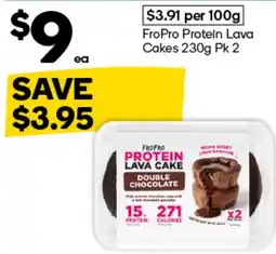 Woolworths FroPro Protein Lava Cake offer