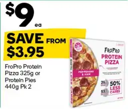 Woolworths FroPro Protein Pizza offer