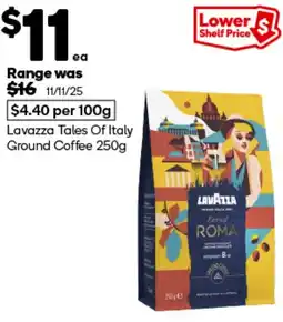 Woolworths Lavazza Tales Of Italy Ground Coffee offer