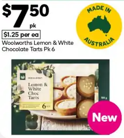 Woolworths Woolworths Lemon & White Choc Tarts offer