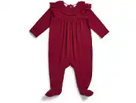 BIG W Dymples Super Sueded Henley Sizes 0000-1 - Raspberry offer