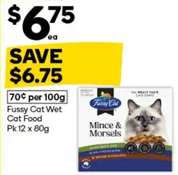 Woolworths Fussy Cat Wet Cat Food offer