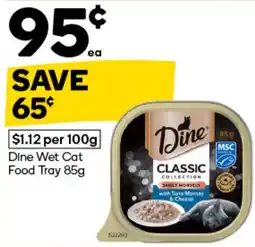 Woolworths Dine Wet Cat Food Tray offer