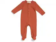 BIG W Dymples Henley Frill Coverall Sizes 0000-1 - Ginger offer