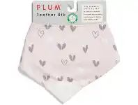 BIG W Plum 2-Pack Teether Bib offer