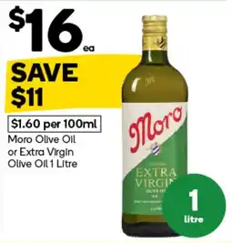 Woolworths Moro Olive Oil offer