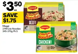 Woolworths Maggi 2 Minute Noodles offer