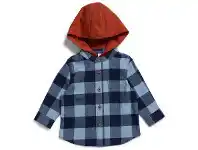 BIG W Dymples Hooded Shirt Sizes 00-2 offer