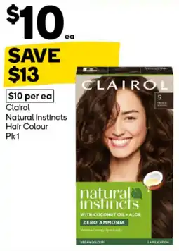 Woolworths Clairol Natural Instincts Hair Colour offer