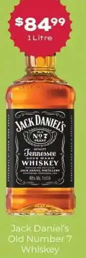 Thirsty Camel Jack Daniel's Old Number 7 Whiskey offer