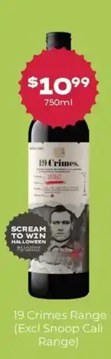 Thirsty Camel 19 Crimes Shiraz offer