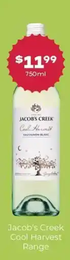 Thirsty Camel Jacob's Creek Cool Harvest Sauvignon Blanc offer