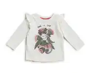 BIG W Dymples Playtime Tees Sizes 000-2 - Cream offer