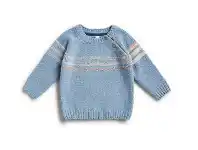 BIG W Dymples Alpine Pullover or Quilt Sweat Sizes 000-2 - Sky Blue offer