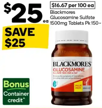Blackmores Glucosamine Sulfate