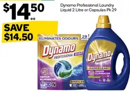 Woolworths Dynamo Professional Laundry Liquid offer