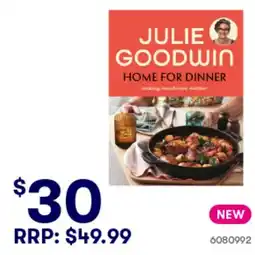 Woolworths Julie Goodwin Home for Dinner offer