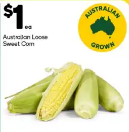 Woolworths Australian Loose Sweet Corn offer