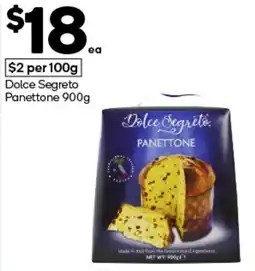 Woolworths Dolce Segreto Panettone offer