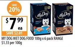 Supabarn My Dog Wet Dog Food offer