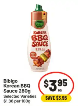 IGA Bibigo Korean BBQ Sauce offer