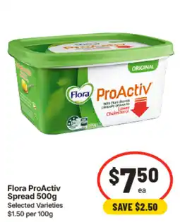 IGA Flora ProActiv Spread offer