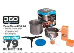 Anaconda Furno Stove & Pot Set offer