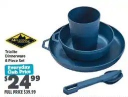 Anaconda Mountain Designs Trialite Dinnerware 6 Piece Set offer
