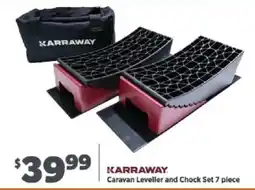 Anaconda Karraway Caravan Leveller and Chock Set offer