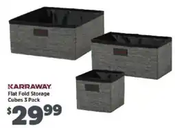 Anaconda Karraway Flat Fold Storage Cubes offer