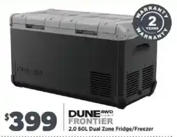 Anaconda Dune 4WD Frontier 2.0 60L Dual Zone Fridge/Freezer offer
