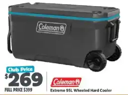 Anaconda Coleman Extreme 95L Wheeled Hard Cooler offer