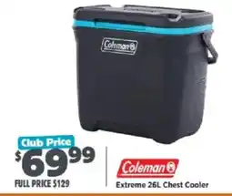 Anaconda Coleman Extreme 26L Chest Cooler offer