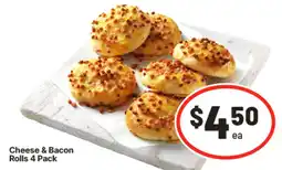 IGA Cheese & Bacon Rolls offer