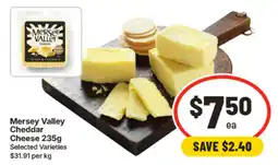 IGA Mersey Valley Cheddar Cheese offer