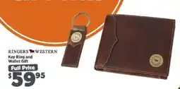Anaconda Ringers Western Key Ring and Wallet Gift offer