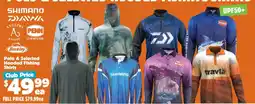 Anaconda Polo & Selected Hooded Fishing Shirts offer