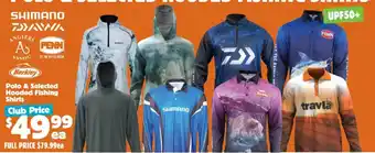 Polo & Selected Hooded Fishing Shirts