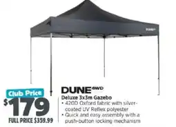 Anaconda Dune 4wd Deluxe 3x3m Gazebo offer