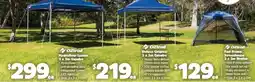Anaconda Oztrail Hydroflow Lumos 3 x 3m Gazebo offer