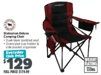 Statesman Deluxe Camping Chair