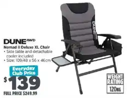 Anaconda Dune 4wd Nomad Ii Deluxe Xl Chair offer