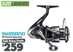 Anaconda Shimano 26 Miravel Spin Reel offer