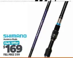 Anaconda Shimano Ascenza Rods offer
