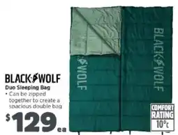 Anaconda Black Wolf Duo Sleeping Bag offer