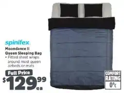 Anaconda spinifex Moondance II Queen Sleeping Bag offer
