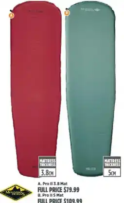 Anaconda Mountain Designs Pro II 3.8 Mat offer