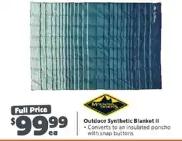 Anaconda Mountain Designs Outdoor Synthetic Blanket II offer