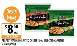 Supabarn Perfect Italiano Grated Cheese offer